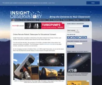 Insightobservatory.com(Insight Observatory) Screenshot