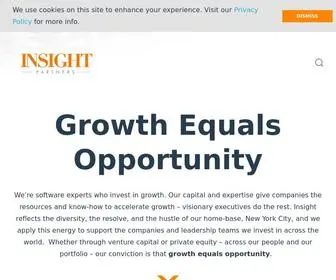Insightpartners.com(Insight Partners) Screenshot