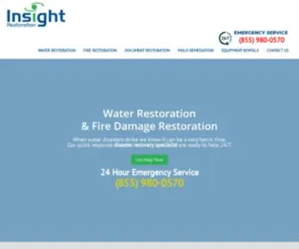 Insightrestoration.com(Insight Restoration) Screenshot