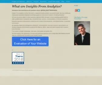 Insightsfromanalytics.com(Insights From Analytics by @ctsmithiii) Screenshot