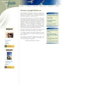 Insightstofaith.com(Insights to Faith) Screenshot