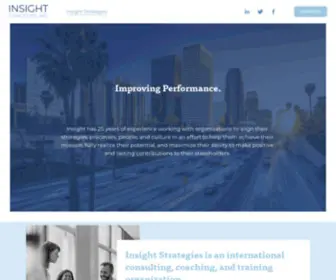 Insightstrategies.com(Insight Strategies) Screenshot