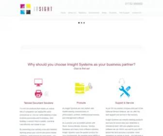 Insightsystems.co.uk(Managed Print Services & Managed Print Solutions) Screenshot