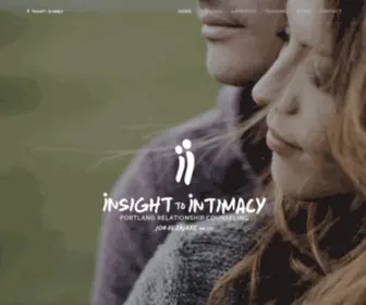 Insighttointimacy.com(Insight to Intimacy) Screenshot