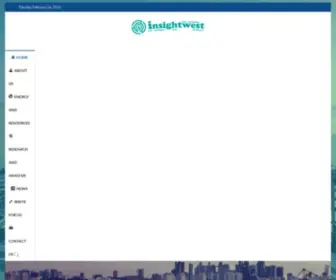 Insightwest.ca(Future of Energy and Resources) Screenshot