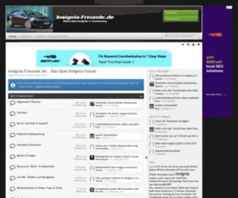 Insignia-Freunde.de(Das Opel Insignia Forum) Screenshot