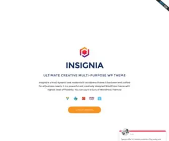 Insignia-Themes.website(High Performance Creative MultiPurpose WordPress Theme) Screenshot