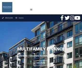 Insigniafs.com(INSIGNIA Financial Services) Screenshot