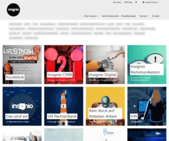 Insignio.de(CRM, Digital & Kommunikation) Screenshot