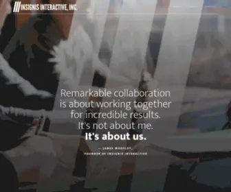 Insignisinteractive.com(Remarkable Collaboration) Screenshot