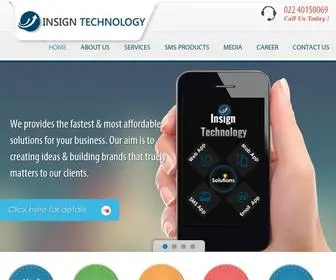 Insignsms.com(Insign Technology) Screenshot