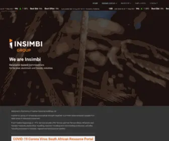 Insimbi-Iras.co.za(Insimbi Group) Screenshot