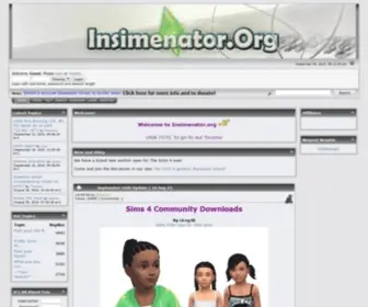 Insimenator.org(PHP) Screenshot