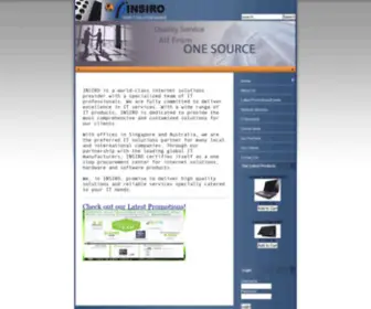 Insiro.com(Insiro Pte Ltd) Screenshot