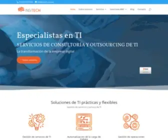 Insitech.com.mx(BMC Software Silver Partner) Screenshot