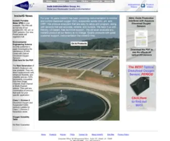 Insiteig.com(Wastewater Instrumentation) Screenshot