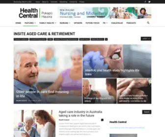 Insitemagazine.co.nz(INsite Aged Care & Retirement) Screenshot