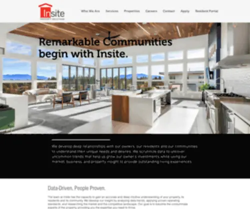 Insitepropertysolutions.com(Puget Sound Property Management Company) Screenshot