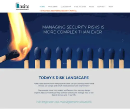 Insiteriskmanagement.com(Insite Risk Management) Screenshot