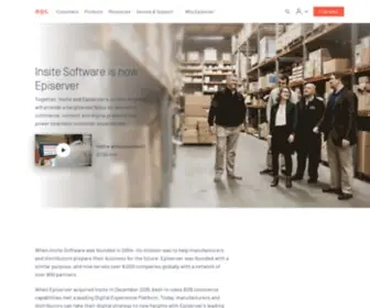 Insitesoft.com(B2B eCommerce Solutions) Screenshot