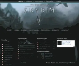 Inskyrim.pl(Skyrim: Dawnguard & TES Online) Screenshot
