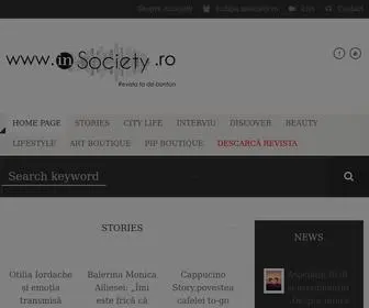 Insociety.ro(Revista ta de bonton) Screenshot