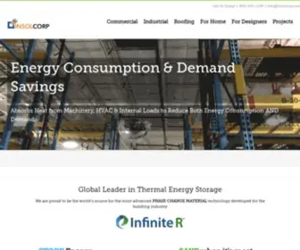 Insolcorp.com(Thermal Energy) Screenshot