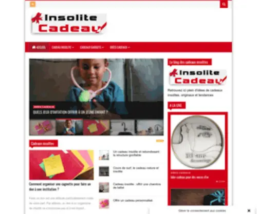 Insolite-Cadeau.fr(Insolite cadeau) Screenshot