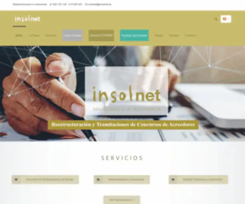 Insolnet.es(Insolnet) Screenshot