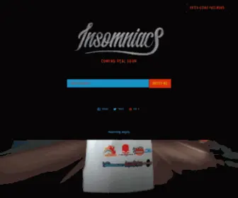 Insomniacsglobal.com(Insomniacsglobal) Screenshot