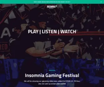 Insomniadubai.com(The UK's biggest gaming festival) Screenshot