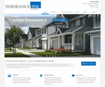 Insone.com(Insurance One Agency) Screenshot