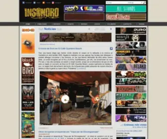 Insonoro.com(Noticias) Screenshot