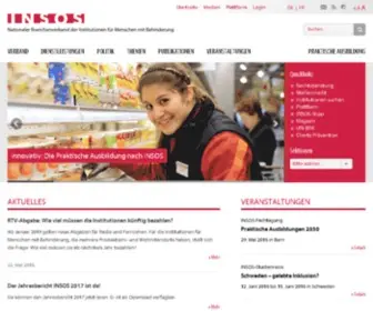 Insos.ch(INSOS) Screenshot
