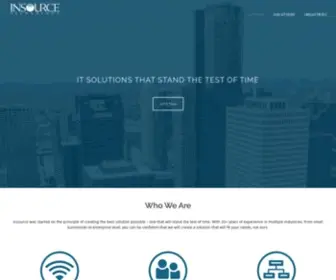 Insource.com(IT solutions that stand the test of time) Screenshot