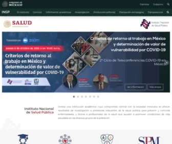 INSP.mx(Instituto) Screenshot