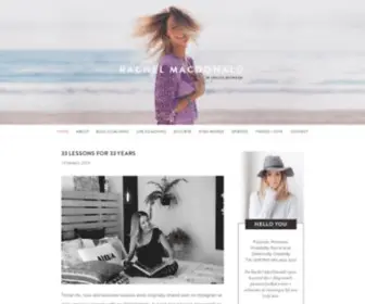 Inspacesbetween.com(Rachel MacDonald) Screenshot