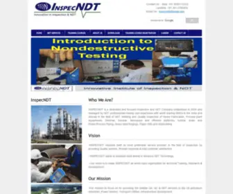 Inspec-NDT.com(Ndt Training) Screenshot