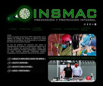 Inspecciondeequipos.com(Insmac Home) Screenshot