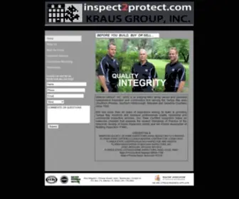 Inspect2Protect.com(Kraus Group) Screenshot