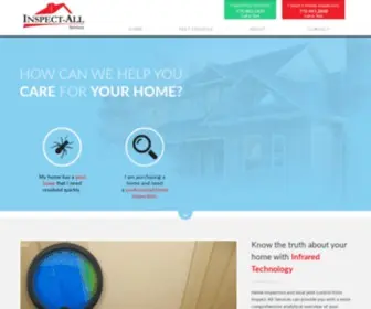 Inspectallservices.com(Pest Control) Screenshot