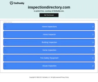Inspectiondirectory.com(Home Inspection Service) Screenshot