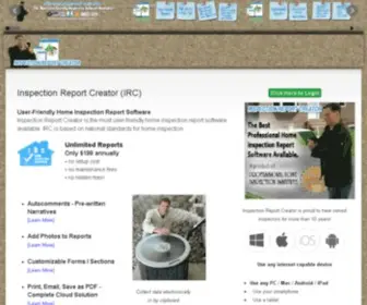 Inspectionreportcreator.com(Inspection Report Creator (IRC)) Screenshot