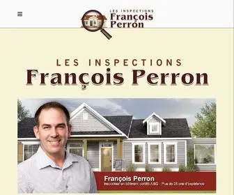 Inspectionsfrancoisperron.ca(Les Inspections Francois Perron) Screenshot