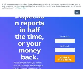 Inspectionxpert.com(Ideagen Quality Control) Screenshot