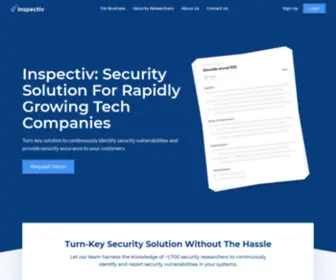 Inspectiv.com(Inspectiv) Screenshot