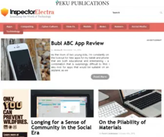 Inspectorelectra.com(Inspector Electra) Screenshot