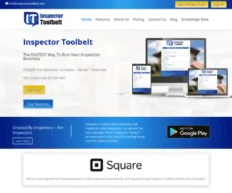 Inspectortoolbelt.com(The premier home inspection software app) Screenshot