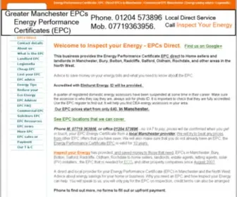 Inspectyourenergy.co.uk(Epc manchester) Screenshot