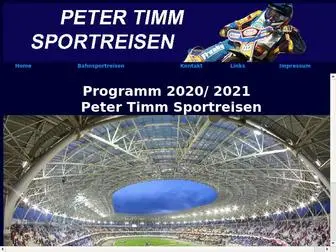 Inspeed.de(2021 Bahnsportreisen Peter Timm Speedway) Screenshot